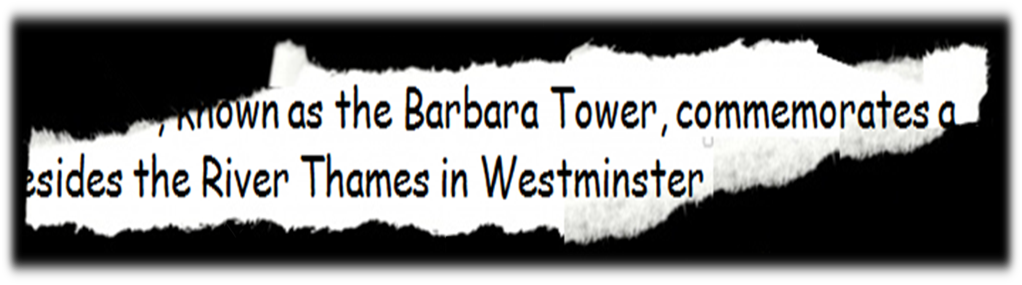 The Barbara Tower at the New Palace of Westminster