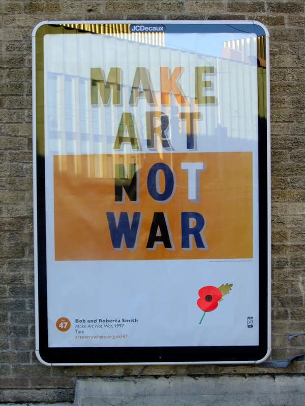 Make Art Not War says Nottingham Contemporary