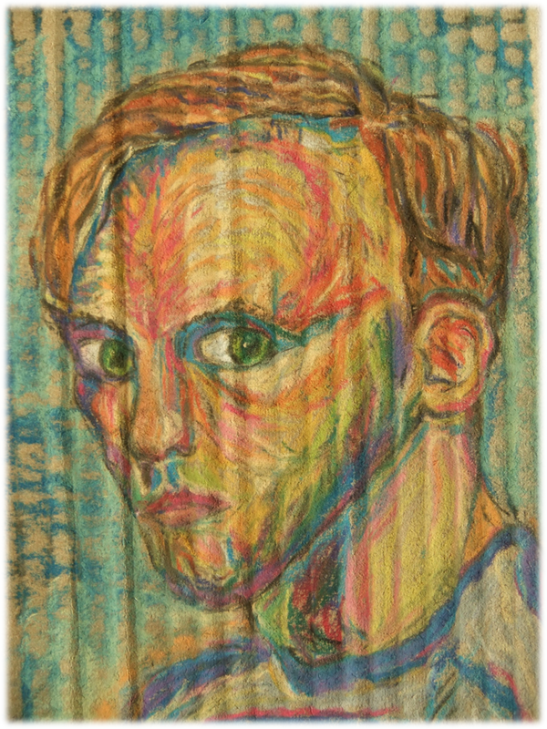 Stuart Burch, Self Portrait, c.1988
