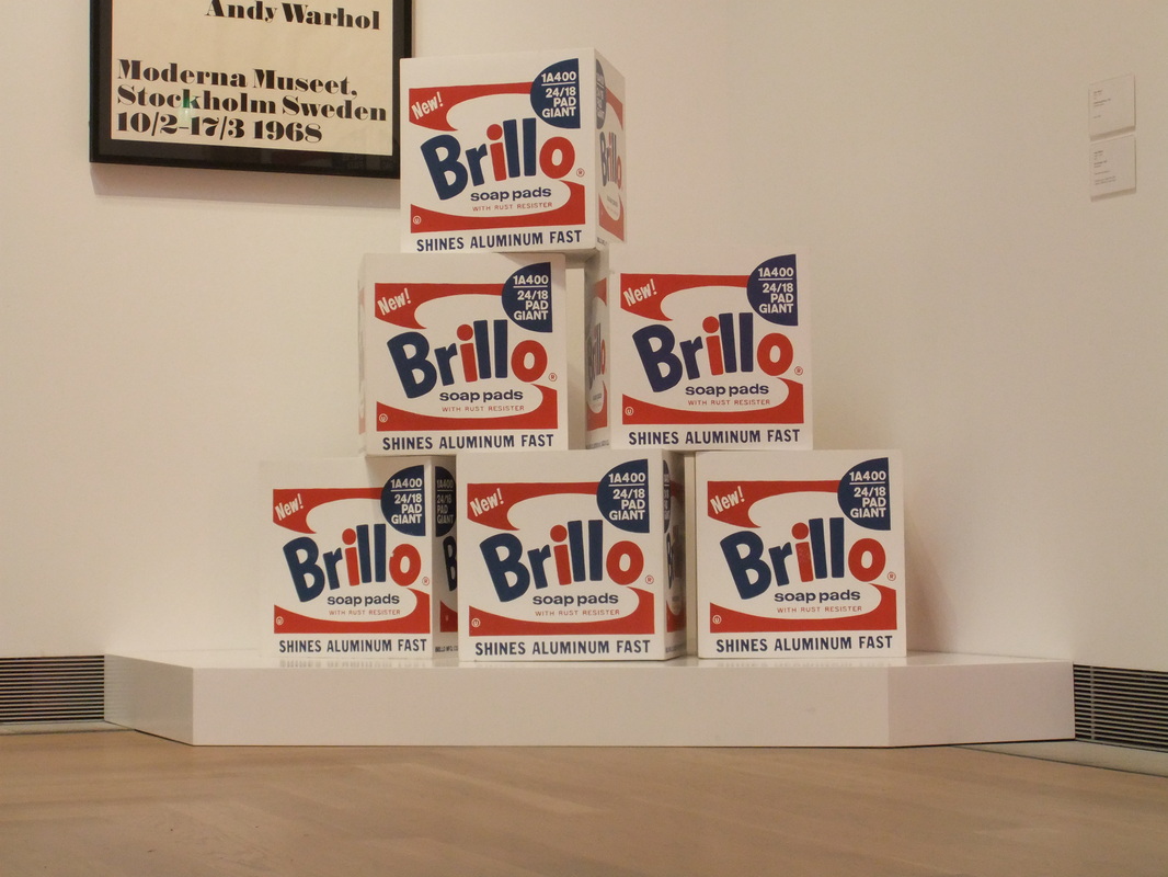 Brillo boxes by Pontus Hultén