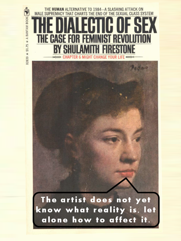 Cover of Shulamith Firestone's book The Dialectic of Sex